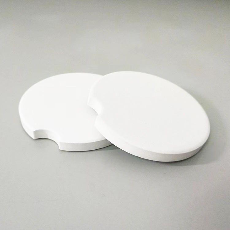 Yo<i></i>nglai 6.7cm Round DIY Sublimation Ceramic Car Coaster - Customizable Blank Heat Transfer Coaster